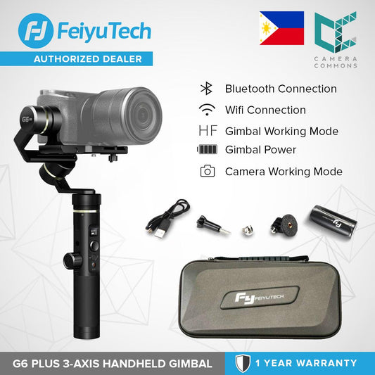 Feiyu G6 Plus 3-Axis Handheld Gimbal Stabilizer 3-in-1 Feiyutech G6Plus