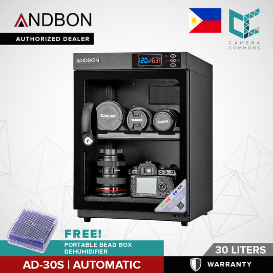 Andbon AD-30S 30L Electronic Automatic Digital Control Dry Cabinet Storage AD30S