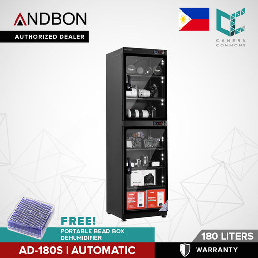 Andbon AD-180S 180L Electronic Automatic Digital Control Dry Cabinet Storage AD180S