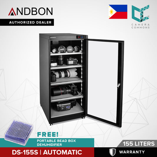 Andbon DS-155S 155L Large Dry Cabinet Auto-Dehumidifier Digital Dry Box for Camera Gears