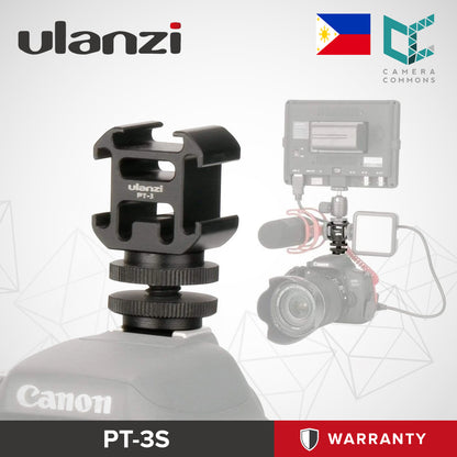 Ulanzi PT-3S Hot Shoe Mount Adapter with Mount for DSLR Camera PT3S