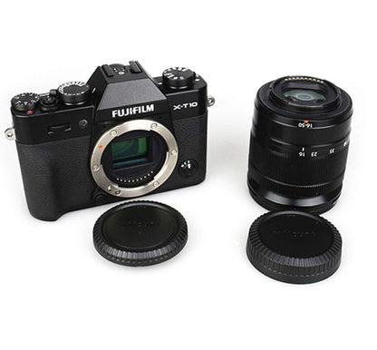 Fujifilm Rear Lens Cover + Front Body Cap for Fujifilm Fuji X Mount Mirrorless Camera Replacement Cover
