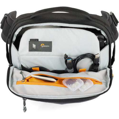 Lowepro Trekker Lite SLX 120 Sling-Style Camera Bag (Gray) for Full-Frame Mirrorless with Lens