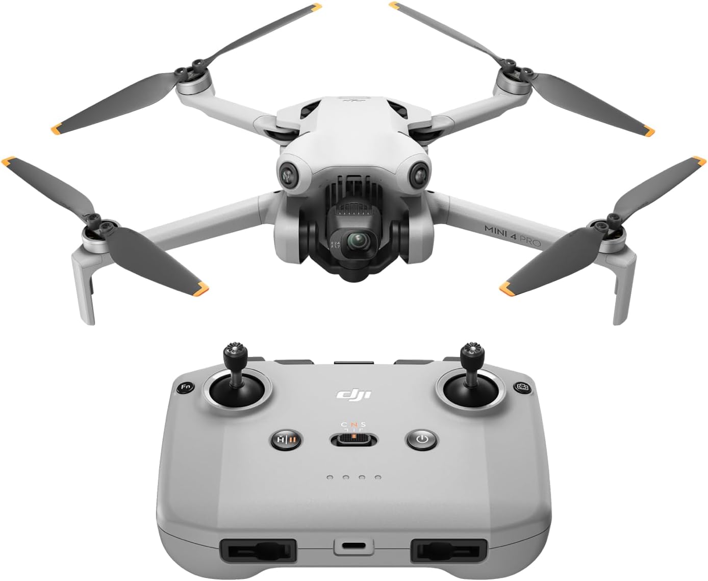 DJI Mini 4 Pro Drone with RC-N2 Remote Controller Folding Mini-Drone 4K HDR Video Camera 34 Minutes Flight Time