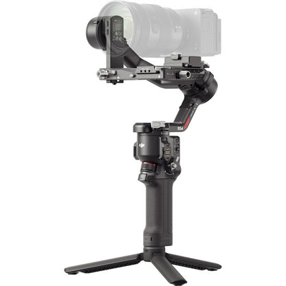 DJI RS 4 Gimbal Stabilizer Standard Combo OLED Touchscreen Lightweight Vertical Format Teflon-Coated Axes