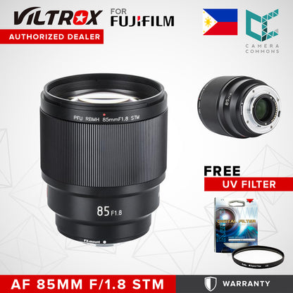 CLEARANCE VILTROX LENS 85mm f1.8 Fujifilm X II