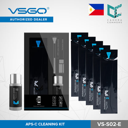 VSGO NEW 2020 VS-S02E APS-C DSLR Sensor Cleaning Rod Swab Kit