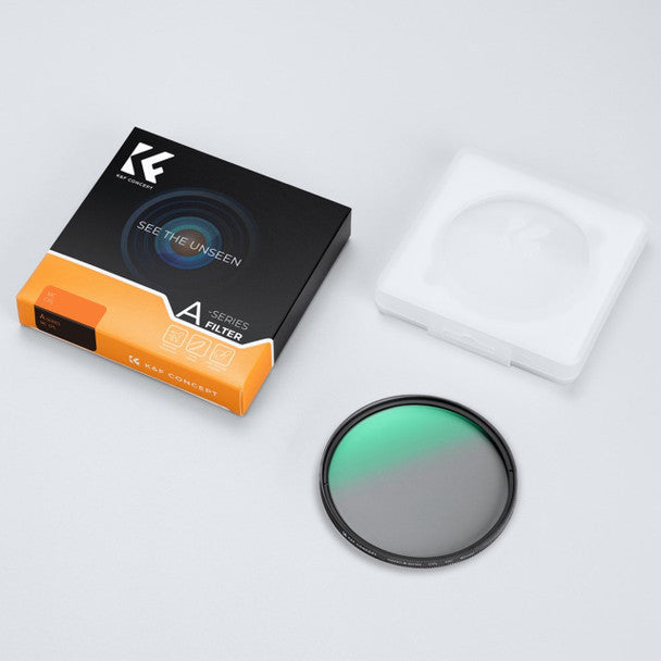 CLEARANCE K&F Concept MC CPL Filter Slim Green Multi Coated Optical Glass 37mm-82mm A Series