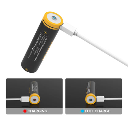 Beston 1pc Fast charge 21700 TYPE C 3.7v 5000mah Lithium-Ion 18500mWh Rechargeable Battery