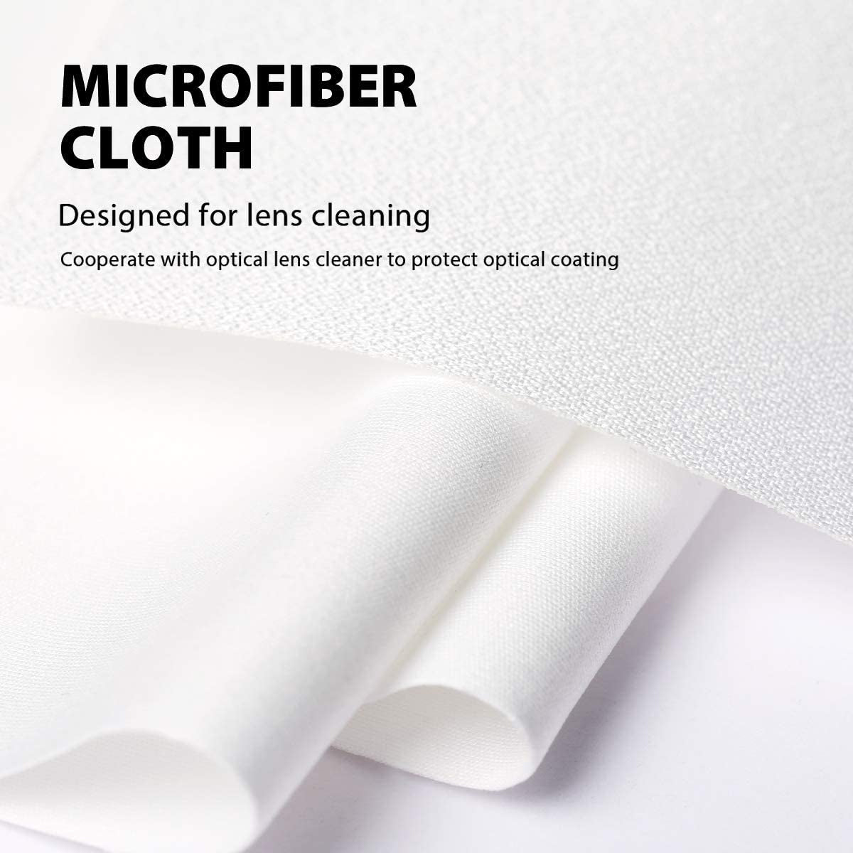VSGO V-CL01-E Microfiber Cleaning Cloths 20pcs for Camera Lens Glasses Eyeglasses Cell Phone