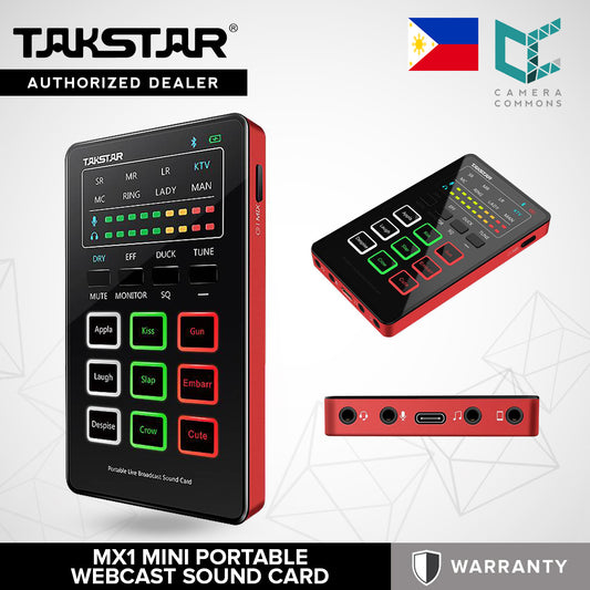 Takstar MX1 Mini Portable Webcast Sound Card