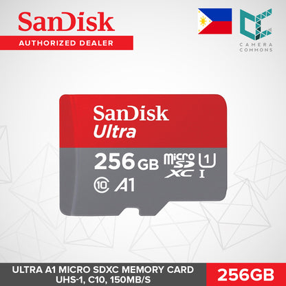 SanDisk Ultra A1 Series Micro SDHC SDXC Memory Card microSDHC UHS-1 C10 98MB/s 16GB 32GB 64GB 128GB 256GB 512GB