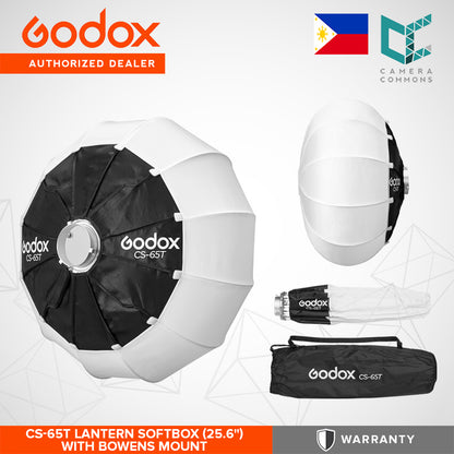 Godox CS-50T CS-65T CS-85T Lantern Softbox with Bowens Mount 270ÃÂ° Beam Spread Portable Studio Lighting Accessory
