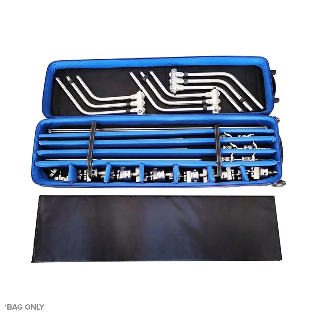 STUDIOMATE C-Stand Trolley Bag with wheels Carrying Case for Light Stands Studio Equipment