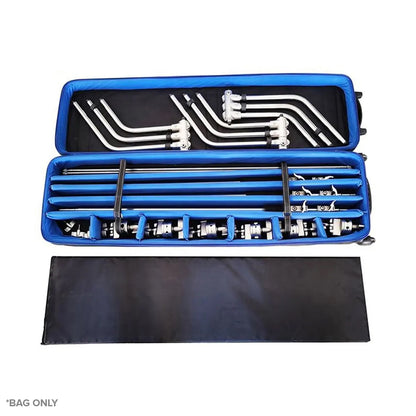 STUDIOMATE C-Stand Trolley Bag with wheels Carrying Case for Light Stands Studio Equipment