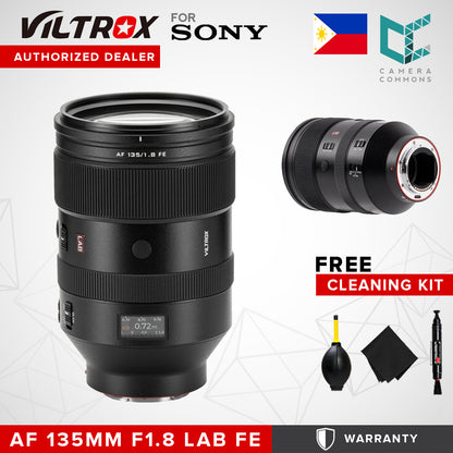 Viltrox AF 135mm f/1.8 LAB FE Lens (Sony E) Full-Frame Telephoto Prime for Mirrorless Cameras