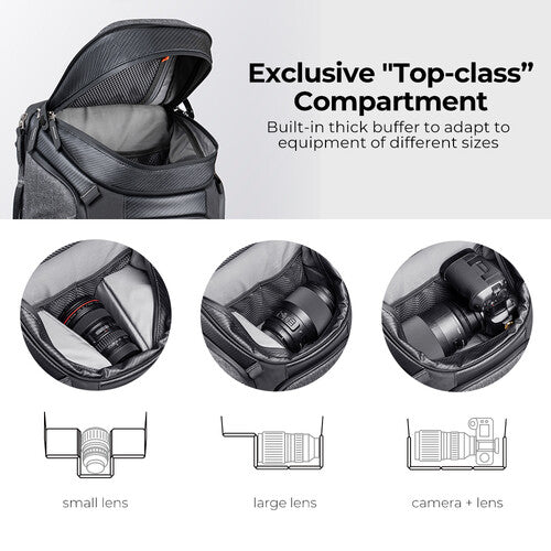 CLEARANCE K&F Concept KF13.105 Titan Professional Camera Backpack 25L Waterproof Bag 15.6" Laptop