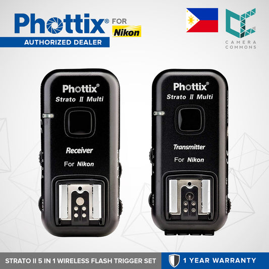 Phottix Strato II Multi 5 in 1 Trigger Set for Nikon PH15653