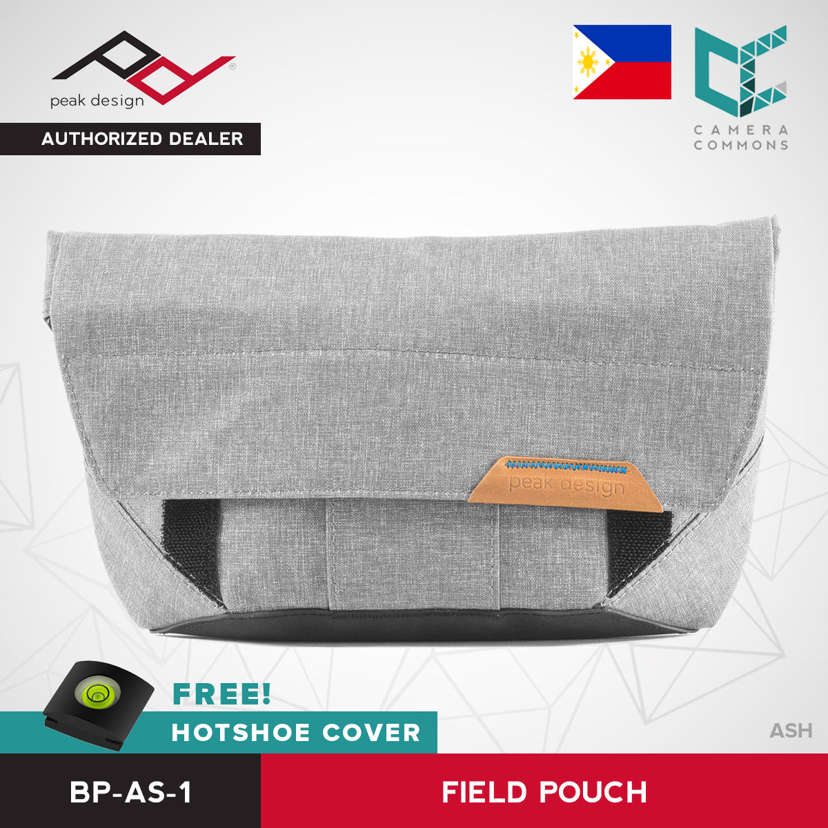 Peak Design Field Pouch Bag Ash Black Brown Charcoal