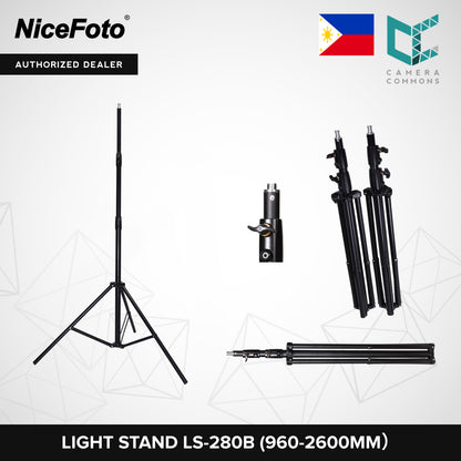 NICEFOTO Professional Heavy Duty C-Stand Light Stand with Boom Arm Equipment CStand Y660II Y660III