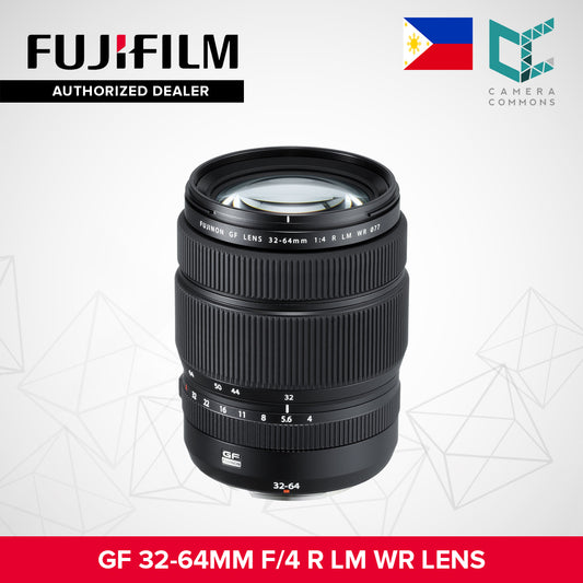 FUJIFILM GF 32-64mm f/4 R LM WR Lens GF32-64mm Mirrorless Lens