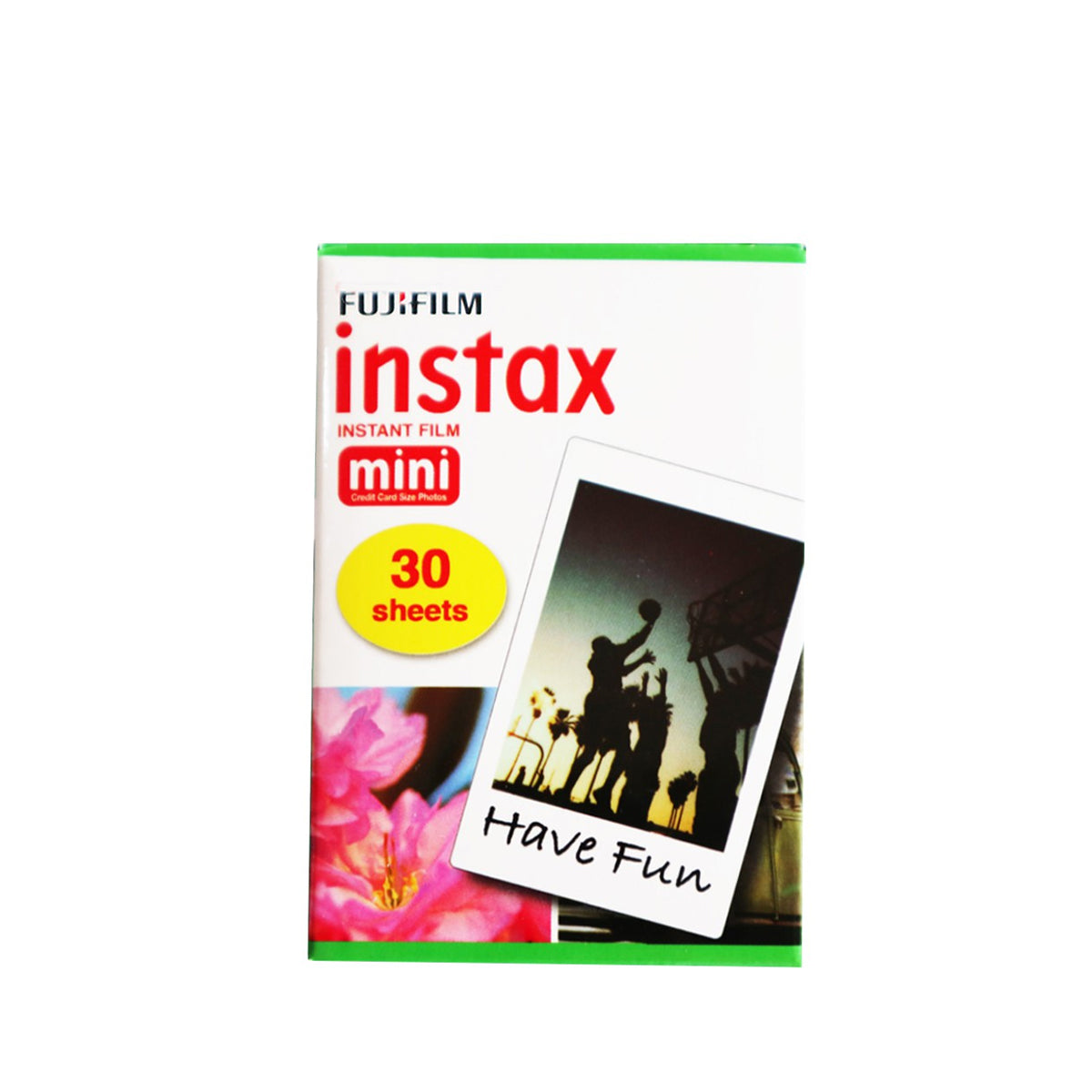 FUJIFILM Instax Mini Glossy Plain Instant Film (30 Sheets)