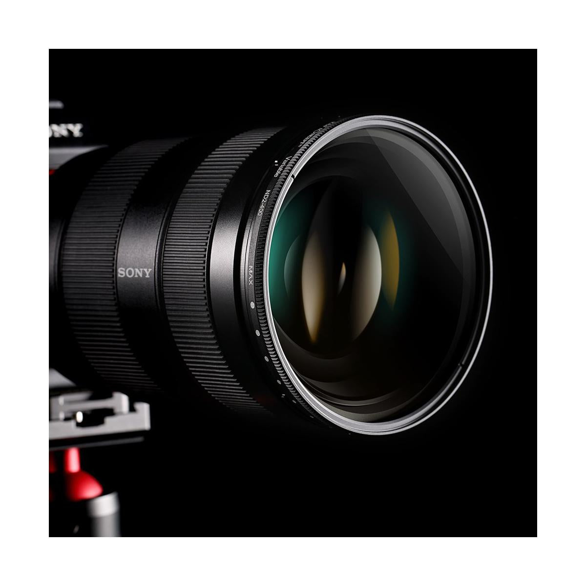 K&F Concept ND2-400 72mm Neutral Density Fader Variable ND Filter Adjustable ND2 ND4 ND8 ND16 ND32 to ND400