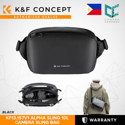 K&F Concept KF13.157V1 Alpha Sling Camera Bag Shoulder Bags 10L Photography KF13.157