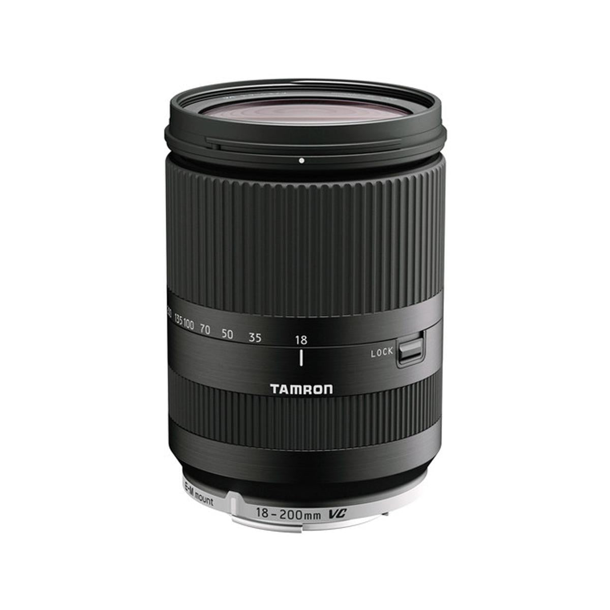 Tamron B011EM 18-200mm f/3.5-6.3 Di III VC Black Lens for Canon Mirrorless EF - M Mount Crop Frame