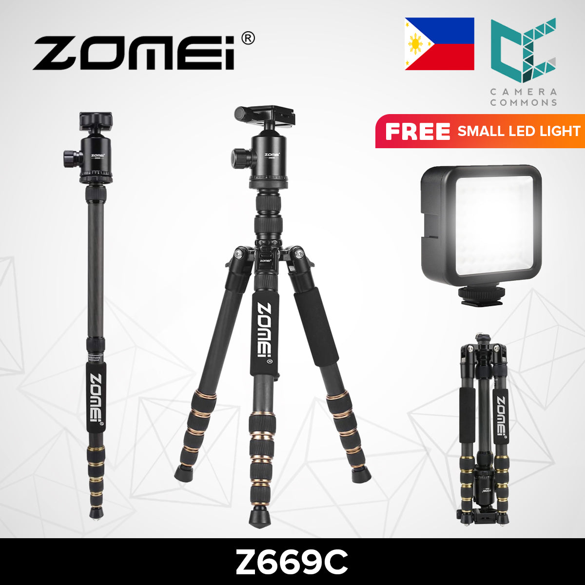 CLEARANCE Zomei TRIPOD Z669C