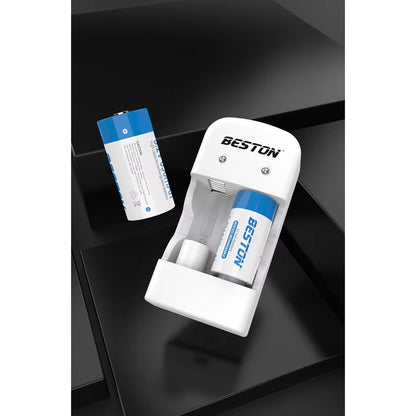 Beston RCR123A 650mah Li-ion Rechargeable Battery 3.2V 2.08Wh