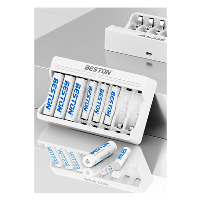 Beston SET C9010 Charger + AA AAA Nimh Battery 1200mah 1300mah 3000mah