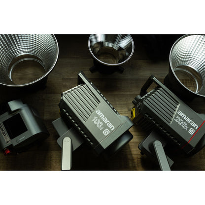 Aputure Amaran COB 100d S Daylight LED Monolight 5600K CCT for Video Production and Vlogging