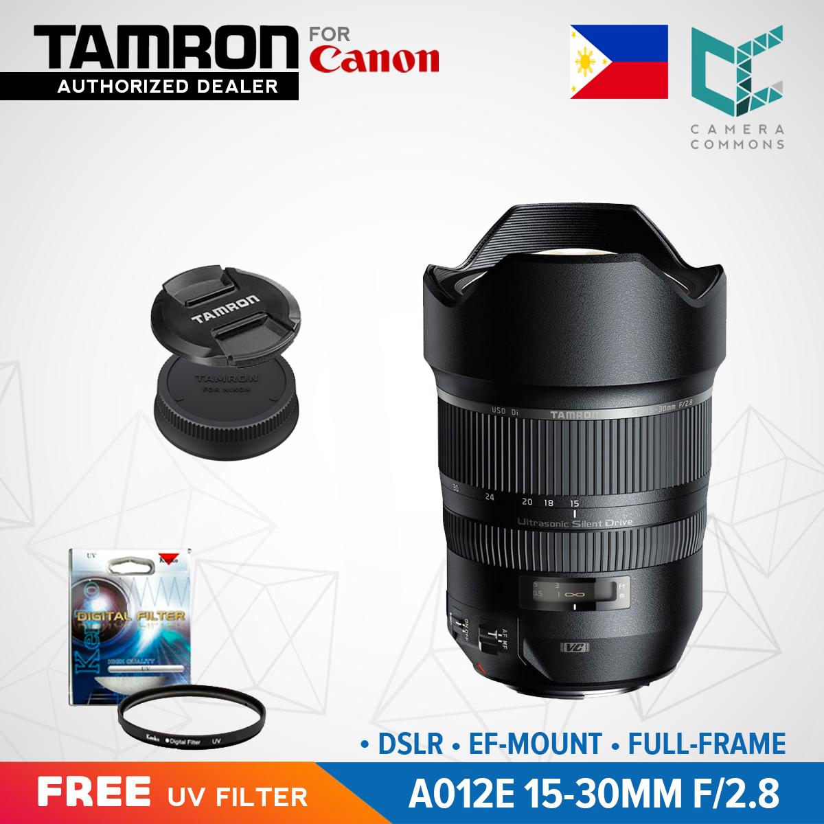 Tamron A012E SP 15-30mm f/2.8 Di VC USD Wide Angle Lens for Canon DSLR EF Mount Full Frame