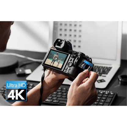 Lexar High-Performance 800x UHS-I SDXC SD Memory Card Blue Series (32GB, 64GB, 128GB, 256GB)