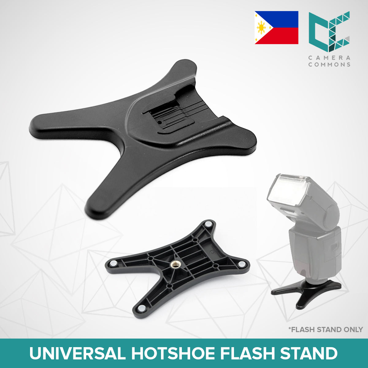 Universal Hotshoe Flash Stand for Flashes Speedlite Speedlight Holder Bracket
