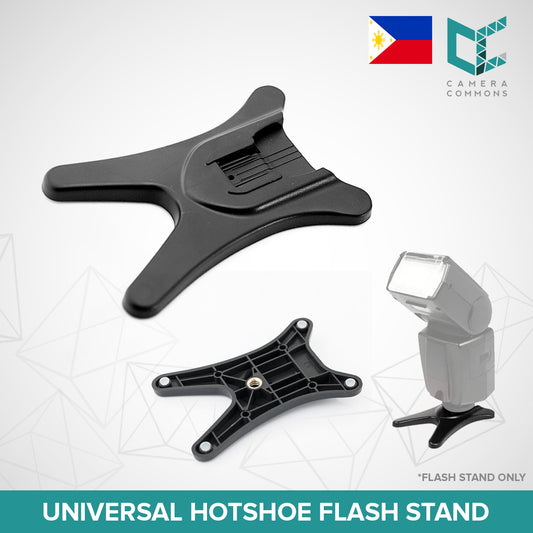 Universal Hotshoe Flash Stand for Flashes Speedlite Speedlight Holder Bracket