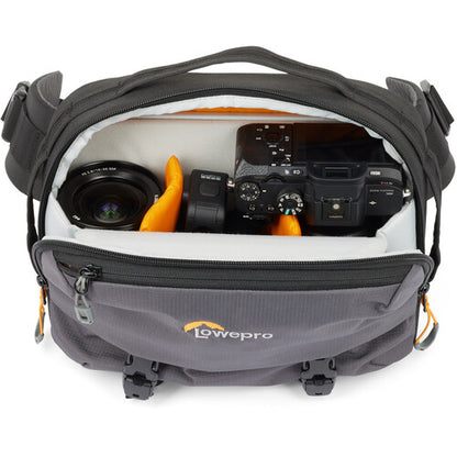 Lowepro Trekker Lite SLX 120 Sling-Style Camera Bag (Gray) for Full-Frame Mirrorless with Lens
