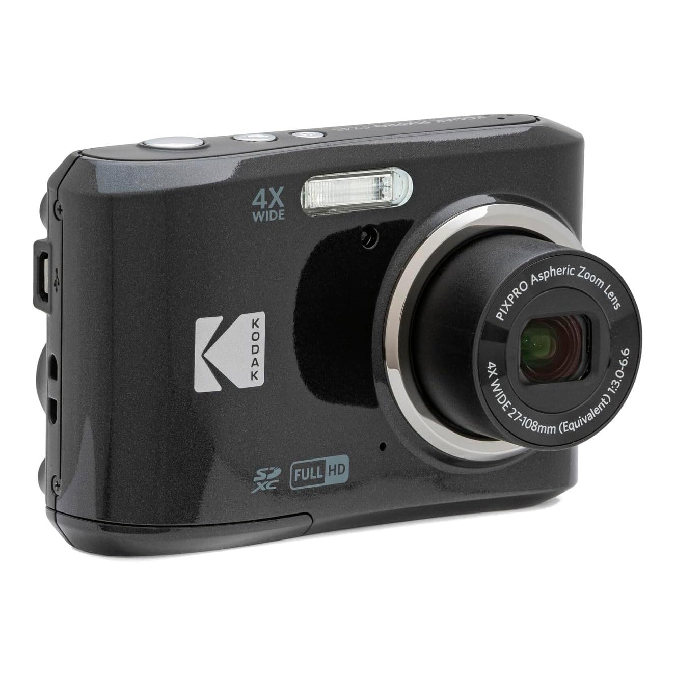 Kodak PIXPRO FZ45 Digital Camera Point & Shoot 16MP 27mm Wide-Angle 4x Optical Zoom 1080 Full HD