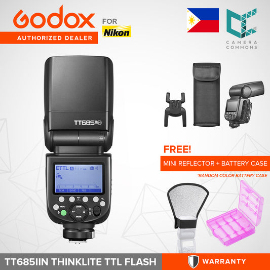Godox TT685IIN Thinklite TTL Camera Flash for Nikon Cameras TT685II