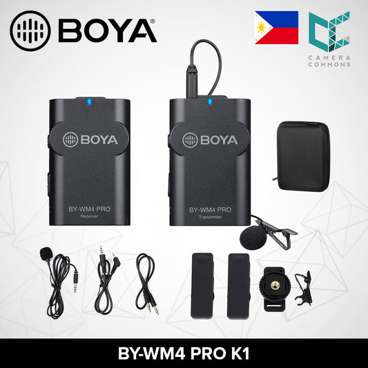 BOYA BY-WM4 PRO-K1 Digital Wireless Microphone Audio Equipment