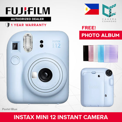 FUJIFILM Instax Mini 12 Instant Camera OFFICIAL Fujifilm PH 1 Year Local Warranty
