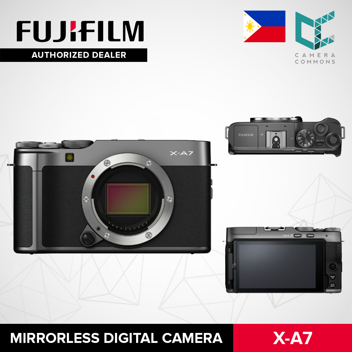 FUJIFILM X-A7 Mirrorless Digital Camera XA7