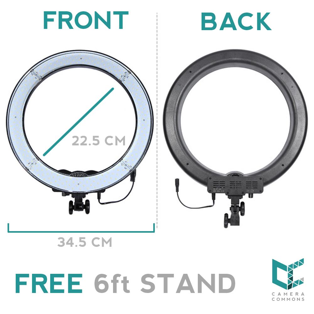 RL12 12 inches Ring Light Photographic Lighting for Photo Video Studio Vlog Beauty Photography Lamp
