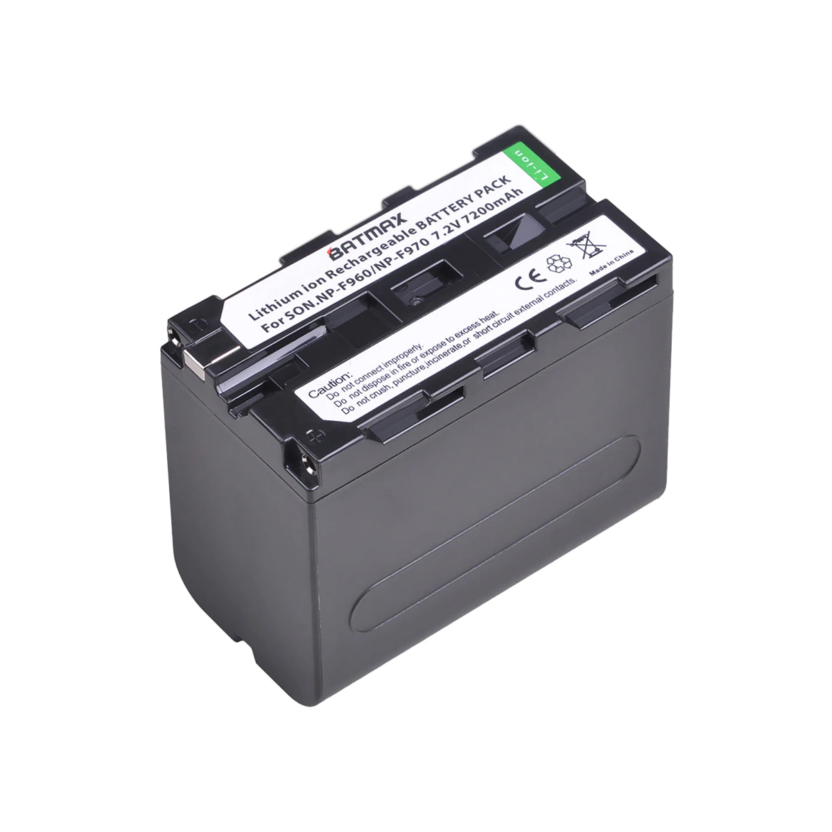 BATMAX 1PC NP-F960 Li-Ion Rechargeable Battery for Sony NPF960