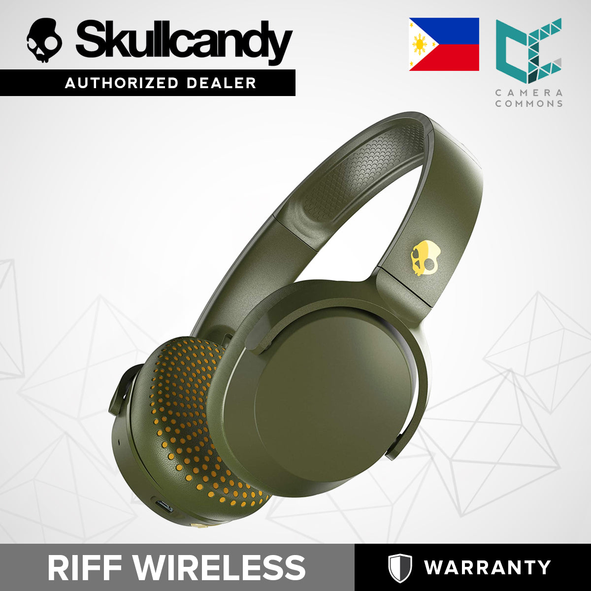 SkullCandy Riff 2 Wireless On-Ear Headphone Headset Headphones Bluetooth