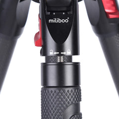 Miliboo MTT501CF KIT Professional Carbon Fiber Video Tripod with MYT801 Fluid Head for Videography