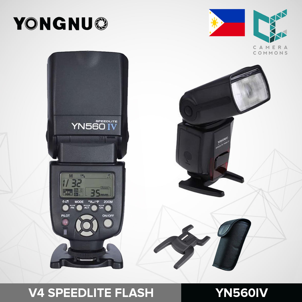 Yongnuo YN560 IV Version 4 Speedlite Flash for DSLR Cameras Studio Photography YN560IV