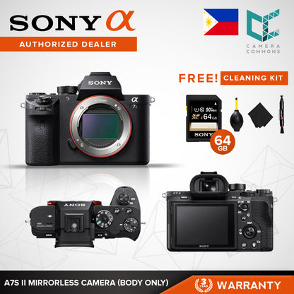 Sony ILCE-7SM2/ A7SM2 Alpha E-mount Camera with Full-frame Sensor, Body Only