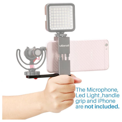 Ulanzi PT-1 Microphone Cold Shoe Plate Universal Aluminium PT1